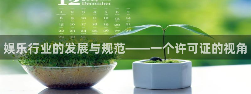 one游戏平台官网入口：娱乐行业的发展与规范——一个许可证的视角